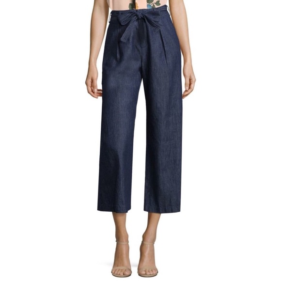 Joie Denim - Joie Cotton Prescotta Chambray Culottes- Pants 8